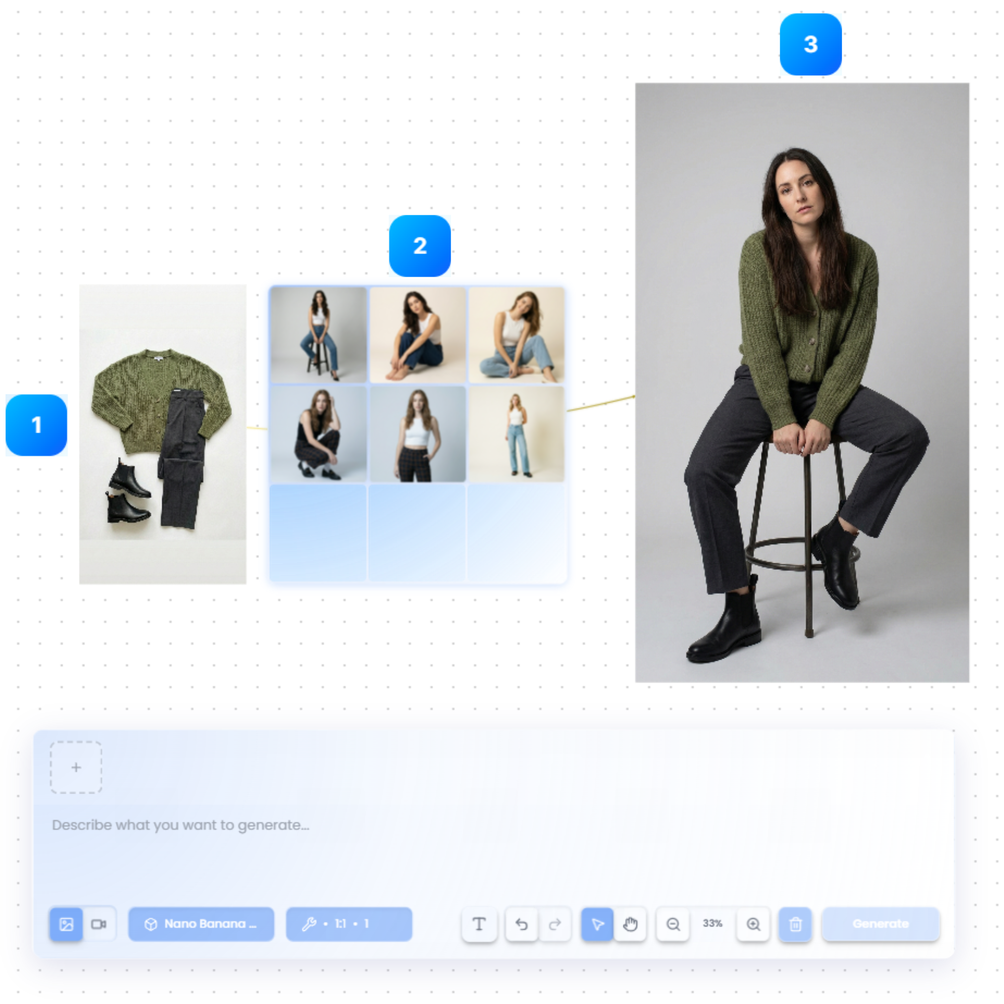 Product showcase